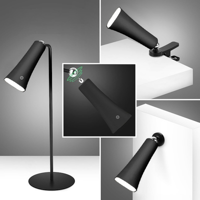 4000k Multifunction LED Touch Magnetic Desk Lamp Reading Clip Light For Outdoor and Indoor