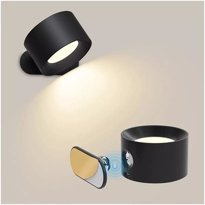360 grados giran la luz de lectura montada en la pared de control de tacto magnética del LED para el dormitorio