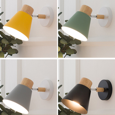 lámpara de pared rotativa de 40W LED para el dormitorio de la sala de estar de las escaleras