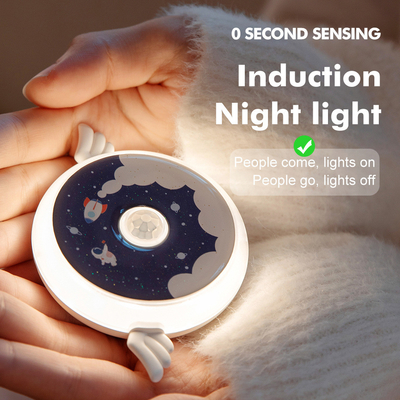 Luz de la noche de la inducción del cuerpo humano, luces LED del Smart Home del regalo de los niños
